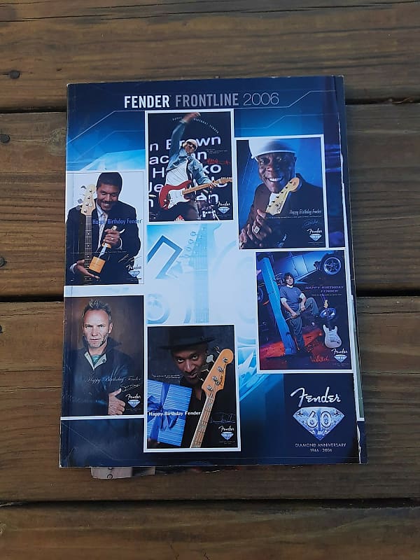 2006 Fender Frontline FullLine Catalog! Rare, Original Case Reverb