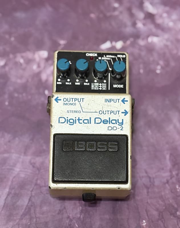 逸品　BOSS DD-2 Digital Delay ヴィンテージ Boss DD-2 Digital Delay (Blue Label) 1983 - 1986 | Reverb