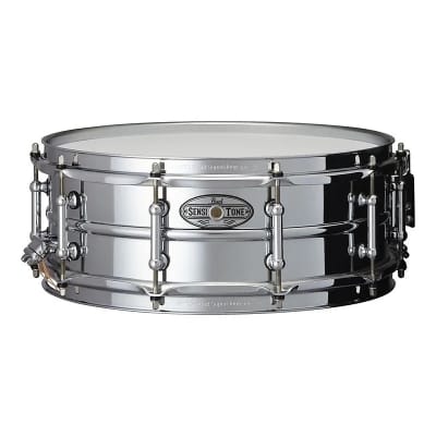 Pearl STA1450S 14x5" Sensitone Steel Snare Drum w/ Tube Lugs