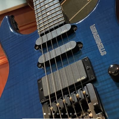 Steinberger GM-4T 2000's 2000’s - Translucent Blue for sale