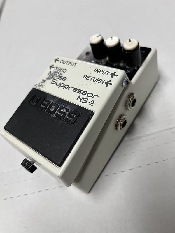 Boss NS-2 Noise Suppressor (Silver Label) 1989 - 2019 - White | Reverb