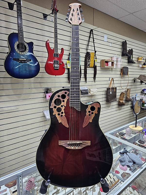 Applause Ae 148 Mid 90s - Black cherry natural red