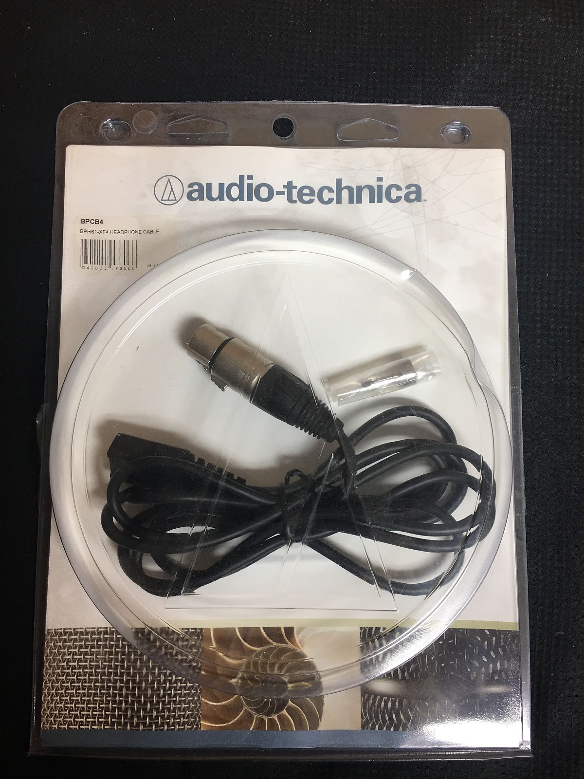 Audio Technica BPCB4 Replacement Cable for BPHS1 XF4 6.5 Reverb