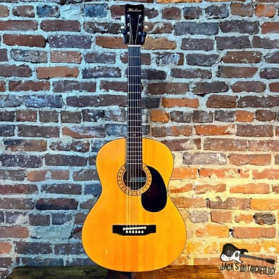 Hohner HW-200 Acoustic Guitar w/ MOJO (1980s - Natural) image 2