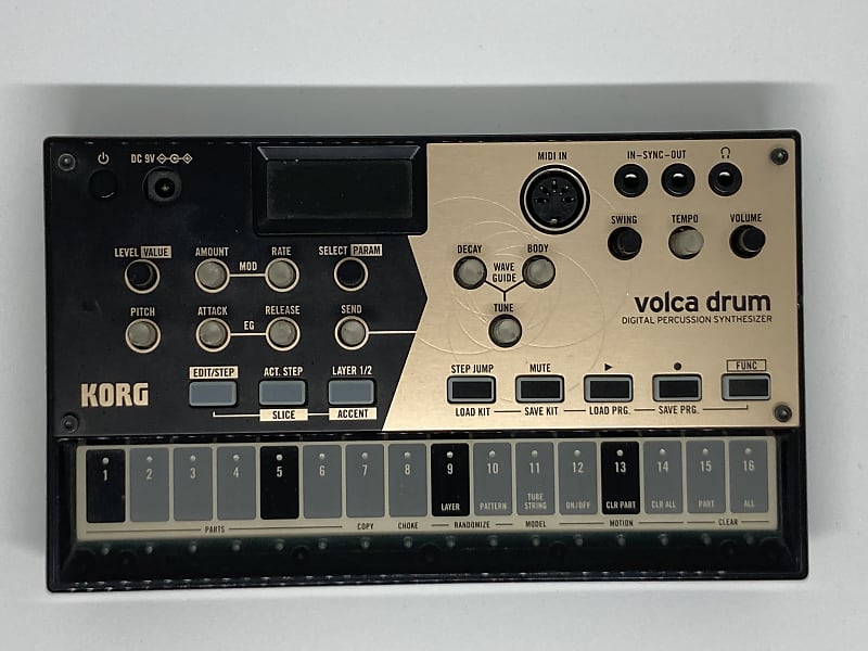 Korg Volca Drum Digital Percussion Synthesizer image 1