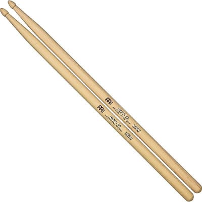 Meinl SB108 Heavy 5A (Pair) Drum Sticks w/ Video Link Wood Tip image 1