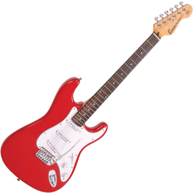 ENCORE ELECTRIC GUITAR - GLOSS RED