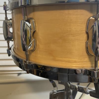 Drum World 14x5.5 Maple Snare Drum image 7