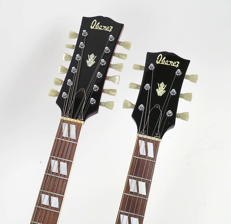 1974 Ibanez 2402 Double Neck 12/6 - Cherry - Rare Early Side 1974 Ibanez 2402 Double Neck 12/6 - Cherry - Rare Early Side