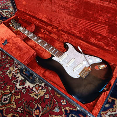 Fender Limited Edition The Ventures Stratocaster MIJ 1996 Midnight Black Transparent 50th anniversary for sale