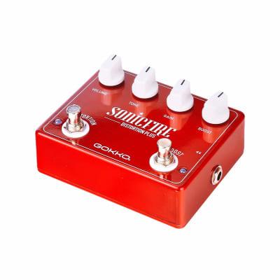 Gokko Audio Sonic Fire Plus Distortion + Boost 2020 Red