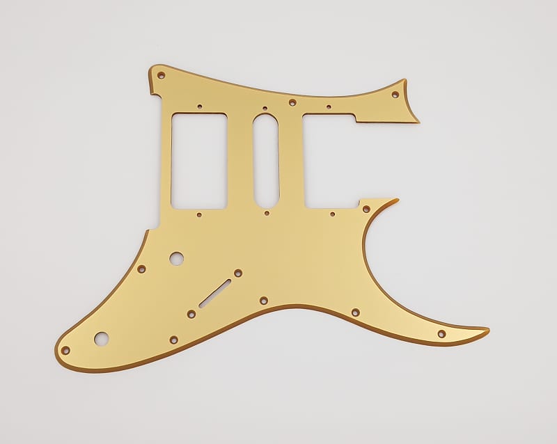metallic gold acrylic pickguard for ibanez RG350DX guitar Reverb