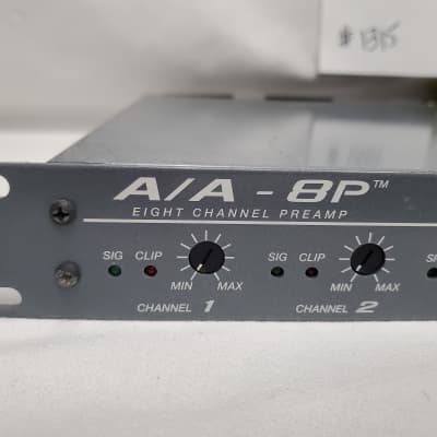 Peavey Architectural Acoustics A/A 8P 8 Channel Preamplifier #1315 Good Used Working Condition image 2