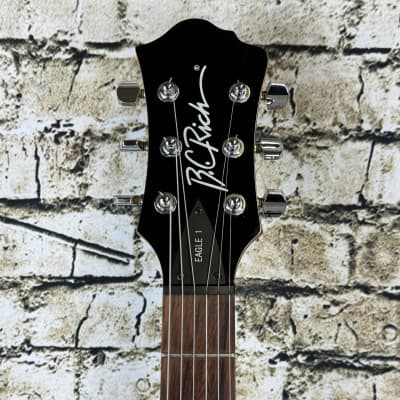 B.C. Rich Eagle 1 Electric Guitar - Black (Used) image 3