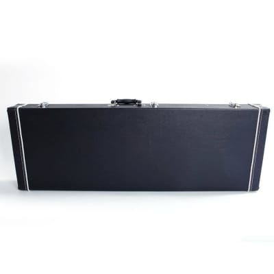 Hard Case Wooden Hard-Shell For Gst Gtl 170 Sg Electric Guitar With Lock - Black image 3