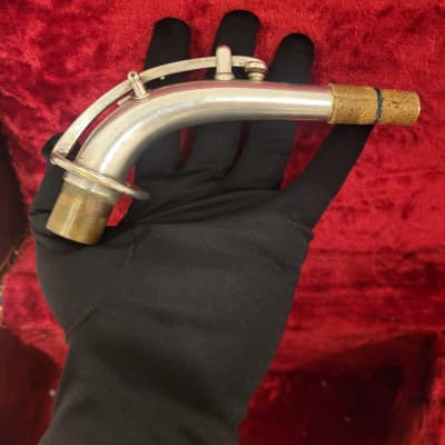 Vintage Silver-Plated Alto Saxophone – Wurlitzer (Mead Cycle, Conn Stencil) – Plays Well, Original Neck, Extras Included image 10