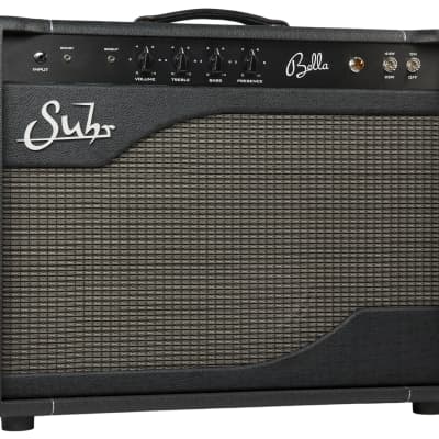 Suhr Bella Hand-Wired Tube Combo in Black with Tolex Front image 2
