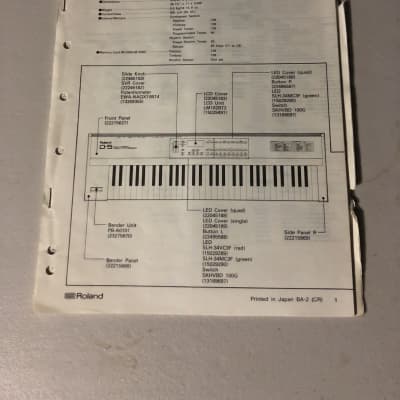 Roland D-5 61-Key Multi Timbral Linear Synthesizer