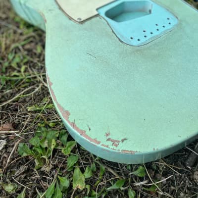 Heavy Seas Telecaster body 2025 - Surf Green Médium Relic image 6