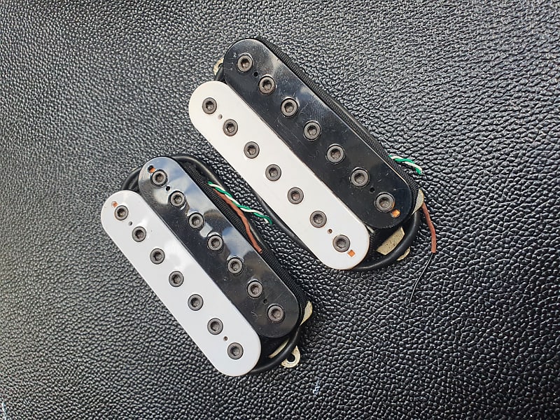 Bare Knuckle Pickups BKP 7 String Warpig Black White