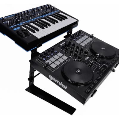 Samson Carbon 61 Key USB MIDI DJ Keyboard Controller+Dual Shelf Studio Stand image 7