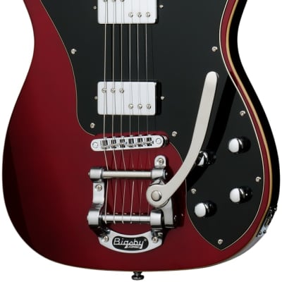 SCHECTER E-Gitarre, Vintage PT Fastback II B, Metallic Red image 2