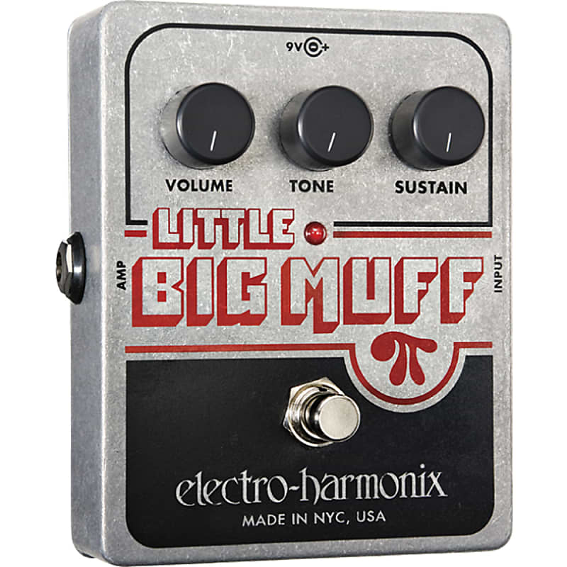 Electro-Harmonix EHX Little Big Muff PI Distortion Sustainer Effect Pedal FX image 1