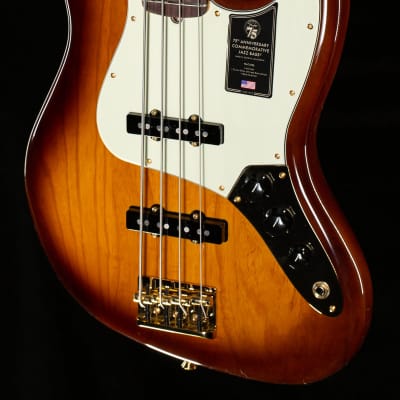 Fender 75th Anniversary Commemorative Jazz Bass | Reverb