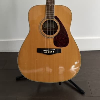 Vintage 1972 Yamaha FG 160 Acoustic Guitar Natural Clean All 