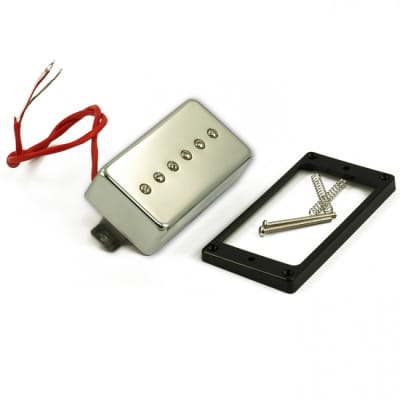 Kent Armstrong WPU900 set Chrome humbucker size P90s w/reverse wound |  Reverb