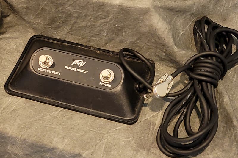 Peavey Amp 2 Button Footswitch Reverb