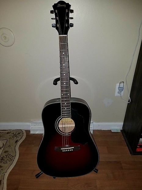 Ibanez SGT120 TRS Transparent Red Sunburst Dreadnought
