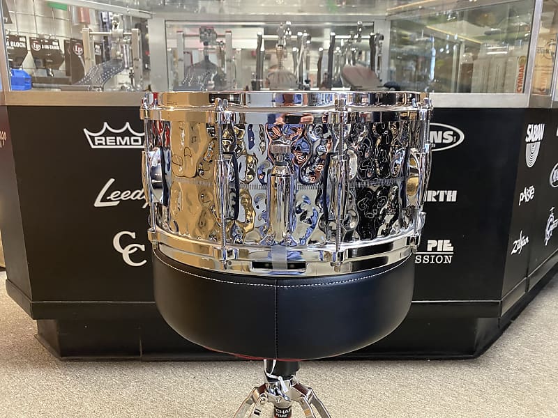 Gretsch G4164HB USA Custom Hammered Chrome Over Brass 6.5x14