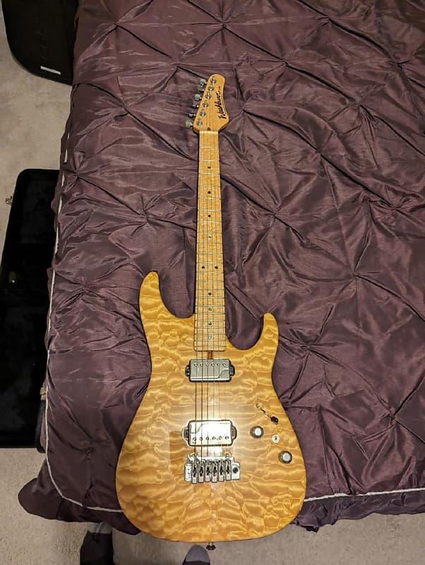 Washburn custom shop 1994 - Natural | Reverb