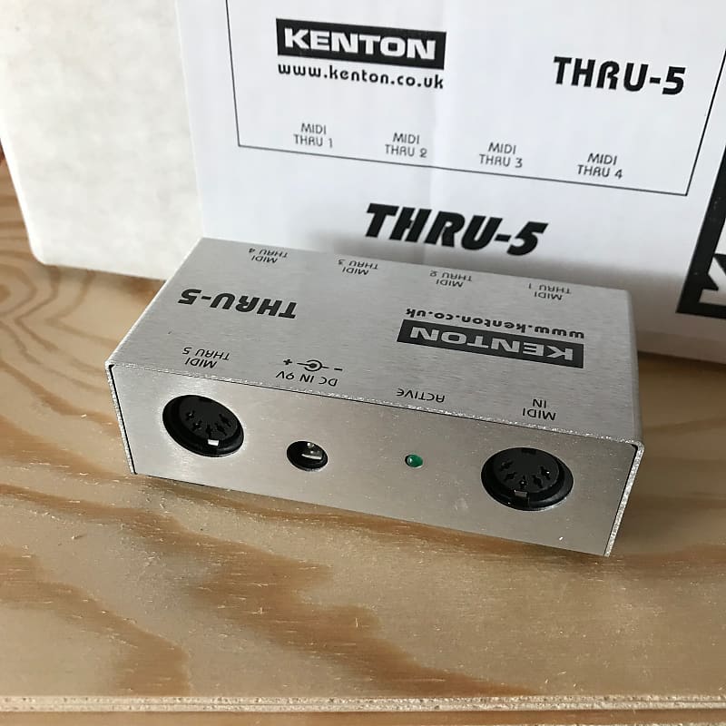 Kenton Thru-5 MIDI Thru Box - 1 in 5 out