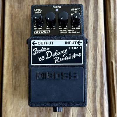 BOSS FDR-1 Fender Deluxe Reverb エフェクター BOSS FDR-1 Fender '65 Deluxe Reverb【2010年代製】 - ギター