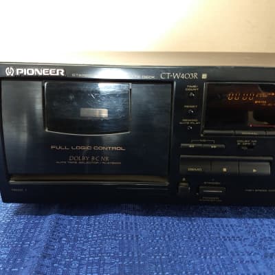 Pioneer CT-W403-R Stereo Double Cassette Deck image 2