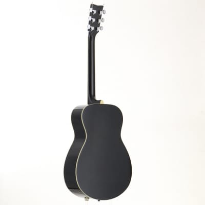 Yamaha FS820-BL Solid Spruce Top Concert Acoustic Guitar Black