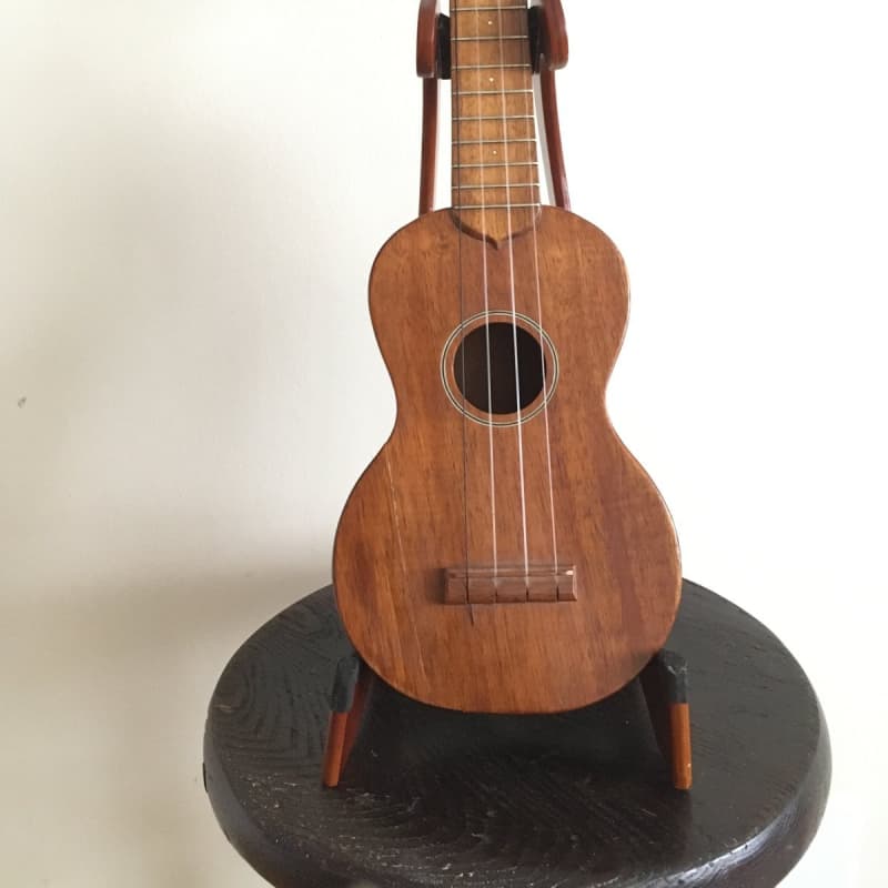 1920s Sam F. Chang Soprano Ukulele Koa Hawaiian Summers Brothers