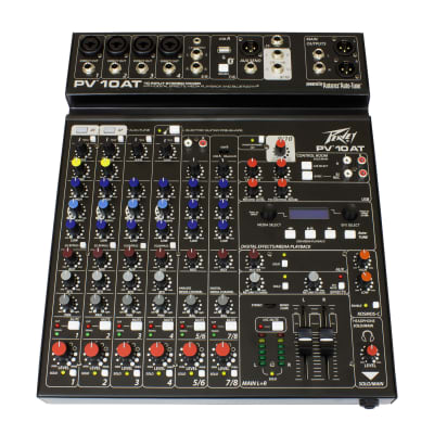 Peavey PV10-AT Auto-Tune Mixer, 8-Channel image 1