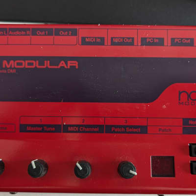 Nord Micro Modular Desktop Virtual Synthesizer 1997 - 2003 - Red