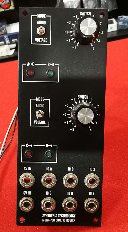 Motm 700 Dual 2:1 Voltage Controlled Router | Reverb