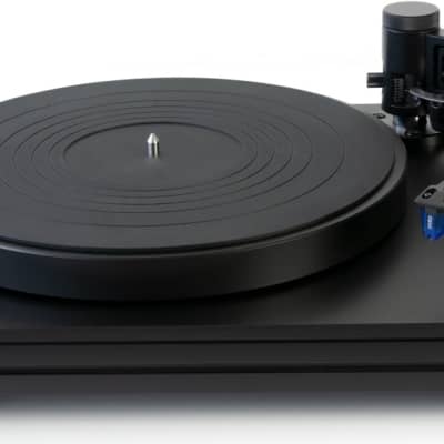 Music Hall Stealth 3-Speed Direct Drive Turntable with 2M Blue Cartridge image 1