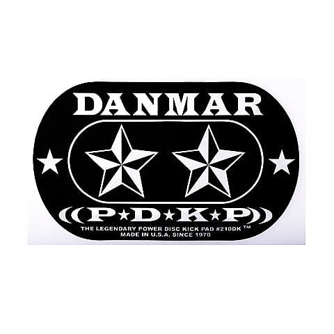 Danmar Stars Patch for Double Pedal image 1