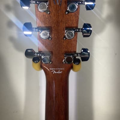 Fender Dreadnought Acoustic Guitar Pro-SetUp (DG-8S Spruce/Mahogany) image 6