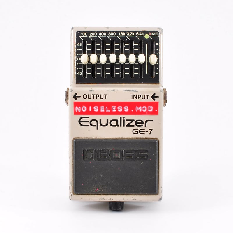Boss GE-7 Modified Noiseless Equalizer PSA.OK Made In