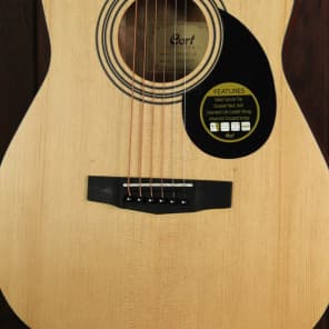 Cort AF515CE Small Body Cutaway Acoustic-Electric Guitar image 3