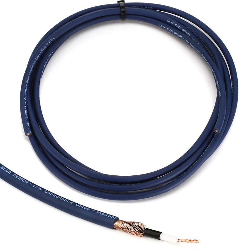 Lava Cable Instrument Wire - Blue Demon 10 Foot