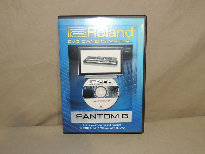 Roland Fantom-G DVD Owner's Manual  [Three Wave Music] image 1