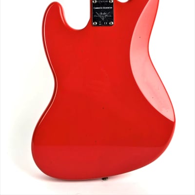 Fender Custom Shop '64 Jazz 2023 - Aged Fiesta Red Journeyman Relic image 3